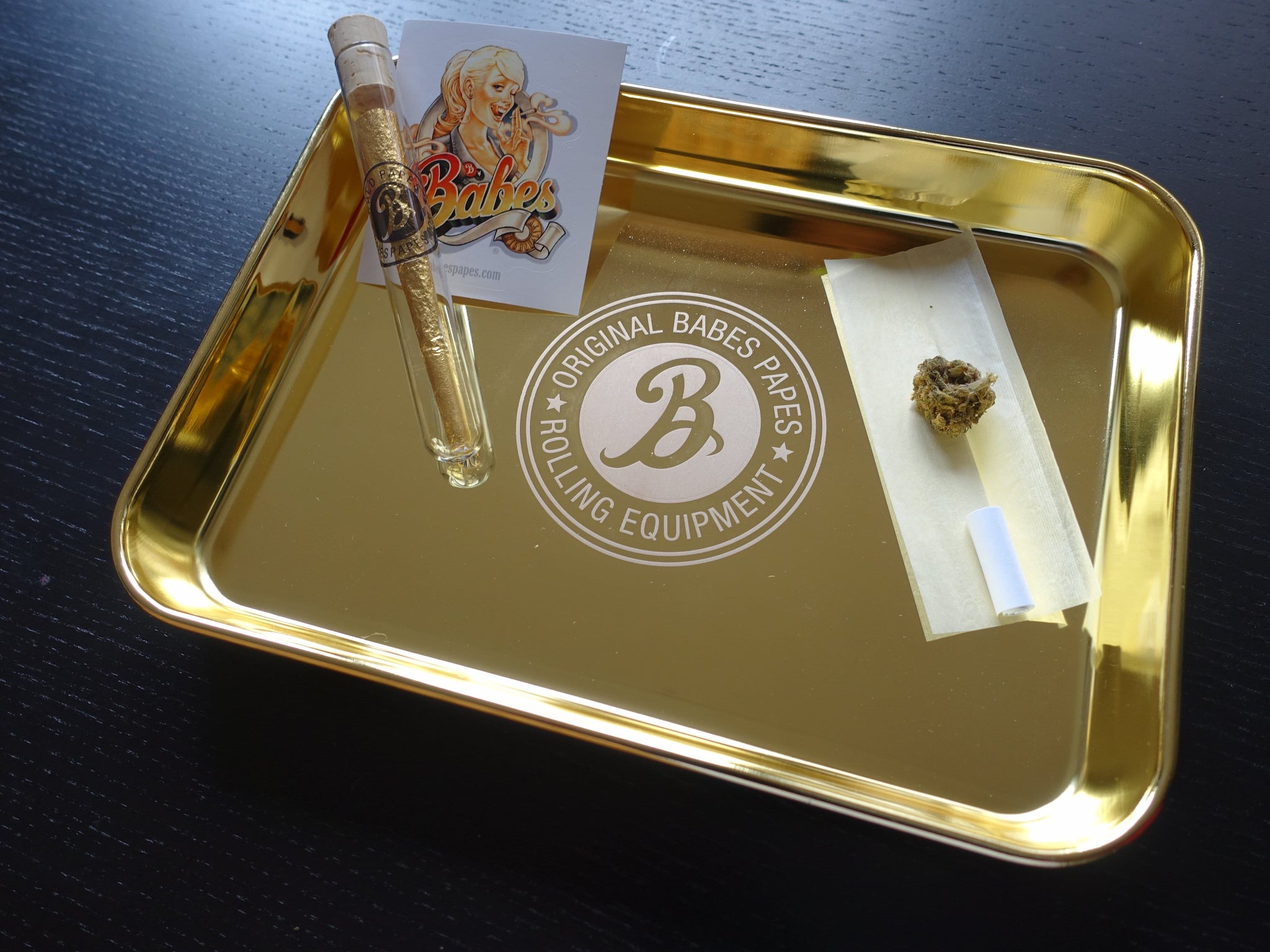 Good Times Gold Dream Rolling Tray